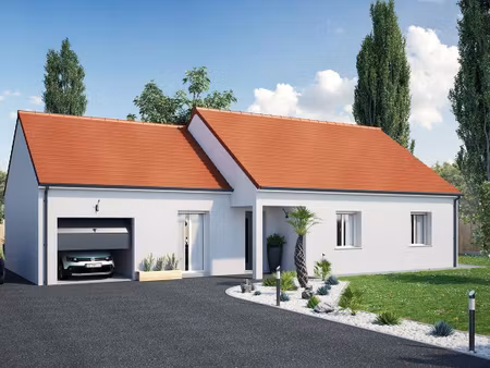 terrain avec maison neuve à vendre