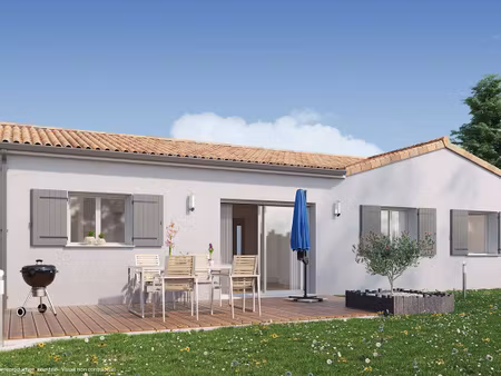 terrain avec maison neuve à vendre