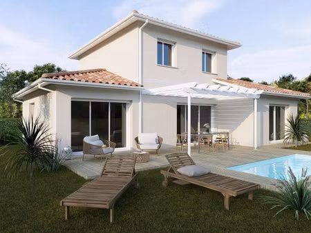 terrain avec maison neuve à vendre