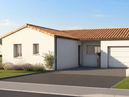 terrain avec maison neuve à vendre