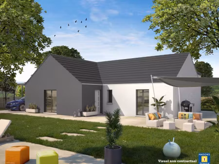 terrain avec maison neuve à vendre