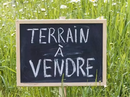 terrain constructible à vendre
