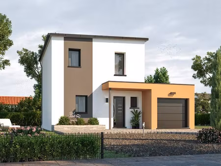 terrain avec maison neuve à vendre