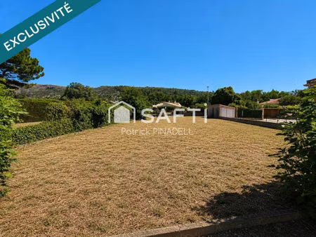 terrain constructible viabilisé à vendre