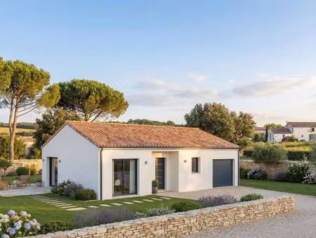 terrain avec maison neuve à vendre