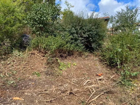 terrain constructible à vendre