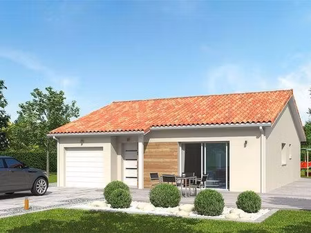 terrain avec maison neuve à vendre