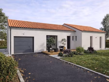 terrain avec maison neuve à vendre