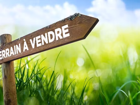 terrain constructible à vendre