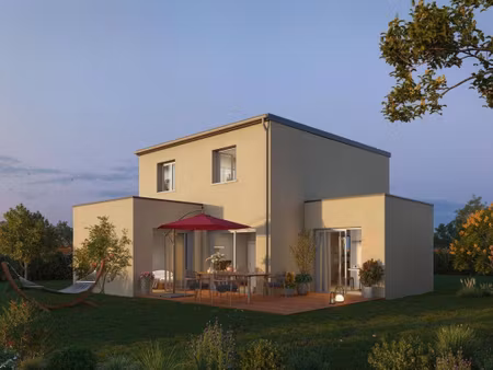 terrain avec maison neuve à vendre