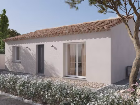 terrain avec maison neuve à vendre