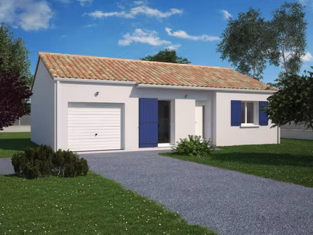 terrain avec maison neuve à vendre