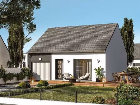 terrain avec maison neuve à vendre