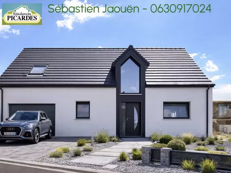 terrain avec maison neuve à vendre