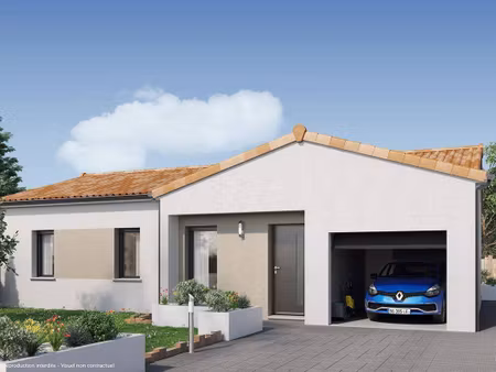 terrain avec maison neuve à vendre
