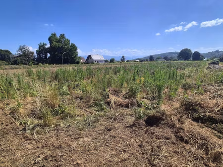 terrain constructible viabilisé à vendre