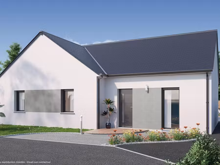 terrain avec maison neuve à vendre