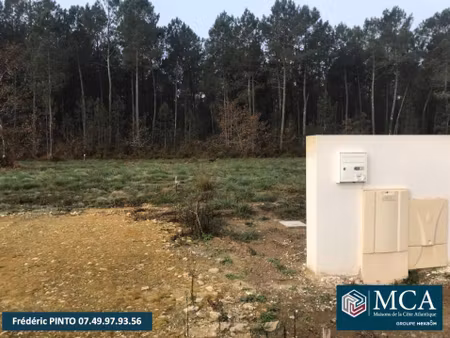 terrain constructible viabilisé à vendre