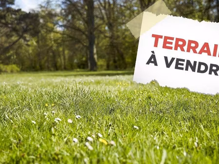 terrain constructible à vendre