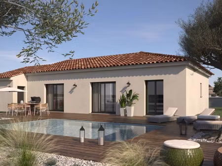 terrain avec maison neuve à vendre