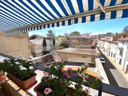 nîmes centre–appt de 89 m²–balcon plein sud  et parking