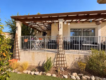 saint-privat-des-vieux – maison de plain-pied  terrasse couverte  jardin & grand garage