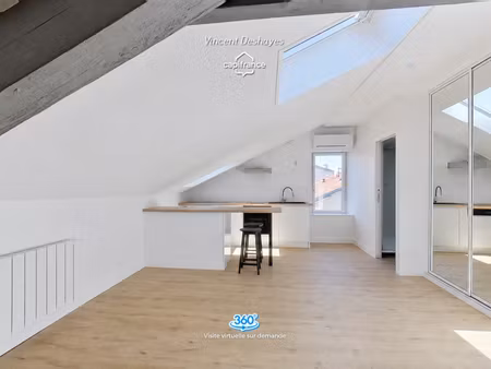 malzéville centre à côté de nancy centre  appartement t2 refait à neuf - visite virtuelle 