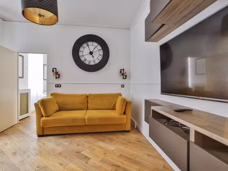 a vendre - exclusivité - passy/la muette - appartement traversant - charmant 2 pièces - rd