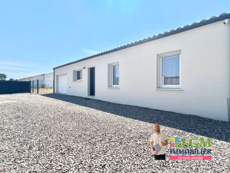 nieul-le-dolent – maison récente de plain-pied  3 chambres  sans travaux