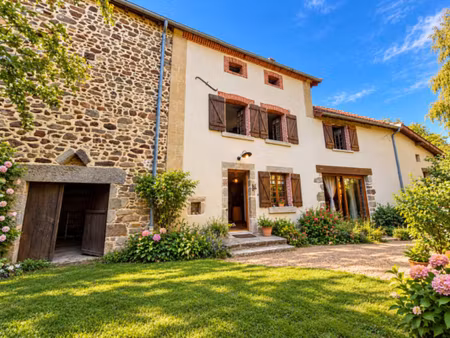 maison creusoise de caractère – charme  confort et multiples possibilités à 10 minutes d’a