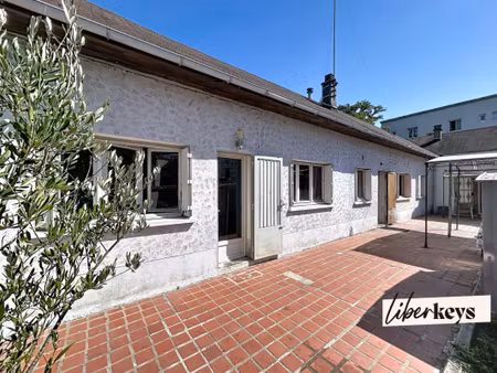 maison de plain-pied 4 chambres avec grand garage – orléans (45000)
