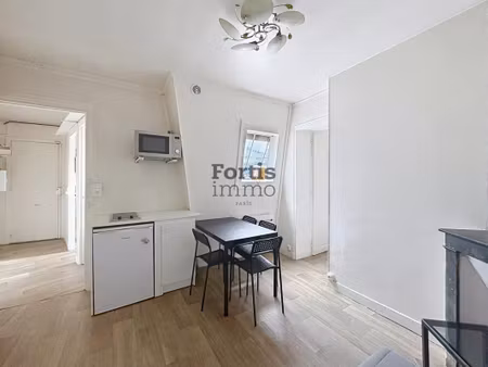 paris 18 – jules joffrin | 2 pieces  dernier etage ascenseur