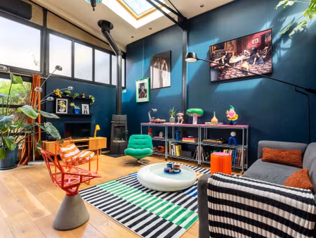 endor — loft 120 m² avec terrasse 50 m² · ancien entrepôt sncf · argenteuil