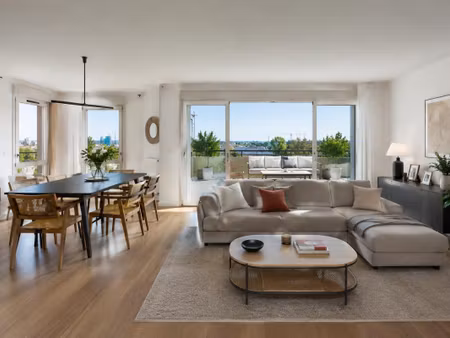 magnifique duplex familial en dernier étage avec terrasse – orly / chemin des carrières – 