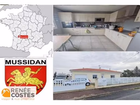 vente en nue propriété - h68 ans - st medard de mussidan (24400)