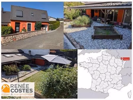 vente en nue propriété - h77 ans - forbach (57600)