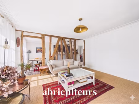 opportunité - appartement de caractère traversant – 3 pièces – paris 18ème (limite batigno