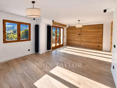 appartement de luxe 3 chambres en vente à megève  france