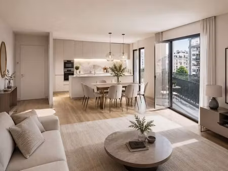 appartement de luxe de 84 m2 en vente clichy  île-de-france
