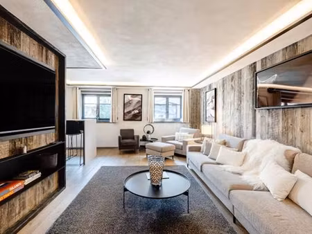 appartement de luxe de 3 pièces en location à megève  france