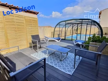 maison de prestige de 100 m2 en location vendres  occitanie