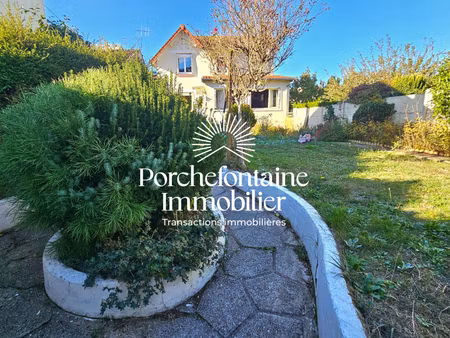 maison 5 pièces 90 m2 habitables avec beau jardin sur parcel