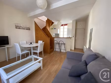 appartement t2 duplex à louer - 2 pièces - 33 58 m2 - la rochelle - 17 - poitou-charentes