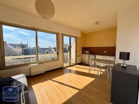 appartement à louer 1 pièce 23.63 m² - châteauroux (36) - 373€