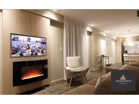 t2 + terrasse résidence hôtelière - aubrac - face au centre