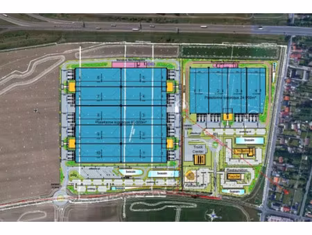 location entrepôt / local d'activités calais 84 000 m²