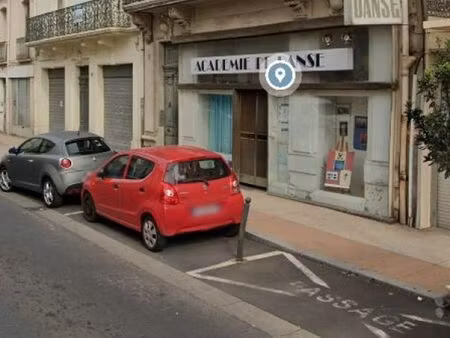 vente local commercial 107m2 béziers 34500 - 95000 € - surface privée
