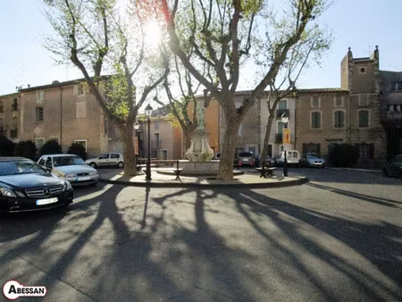 vente maison de ville nizas  50m² 3 pièces 60 000€ avec terrasse