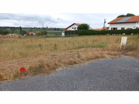 vente terrain 1230m2 béhasque-lapiste 64120 - 70000 € - surface privée
