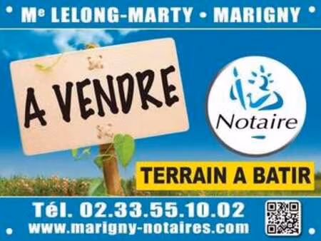 vente terrain aux champs-de-losque (50620) : à vendre / 616m² les champs-de-losque
